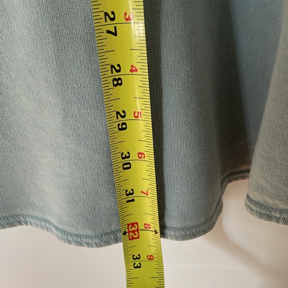 Comfy swingy terry cotton dress. Size S made in U.S. - Picture 5 of 5